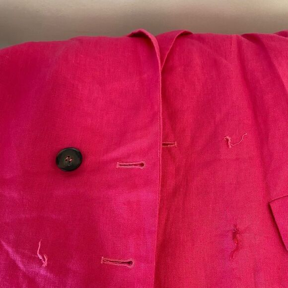 Sanctuary Cape Cod Linen Pink Blazer - Picture 7 of 14